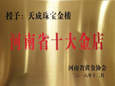 河南十大金店